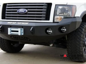 Ford F-150 Stealth Front Winch Bumper - Smittybilt XRC - Texture Black WARN M12000